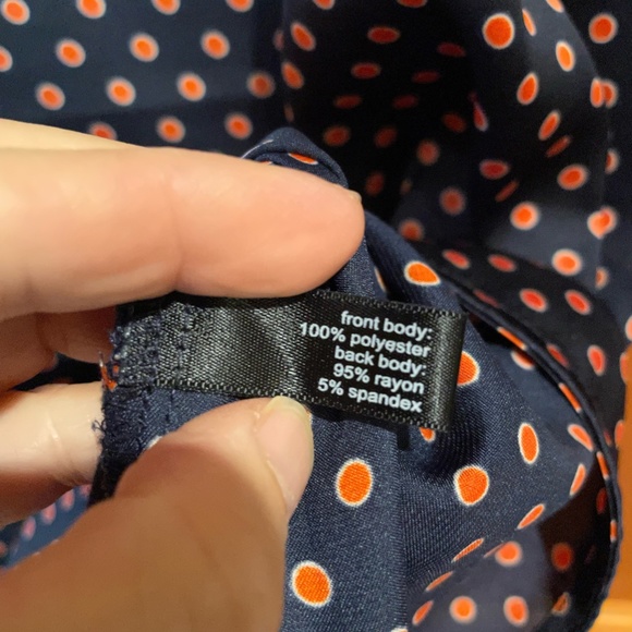 ⭐️ The Limited - navy and red top - Picture 4 of 5